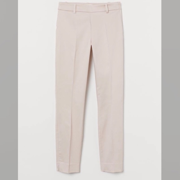 H&M Pants - #32 H&M Light Pink/Tan Ankle Length Slacks Pants